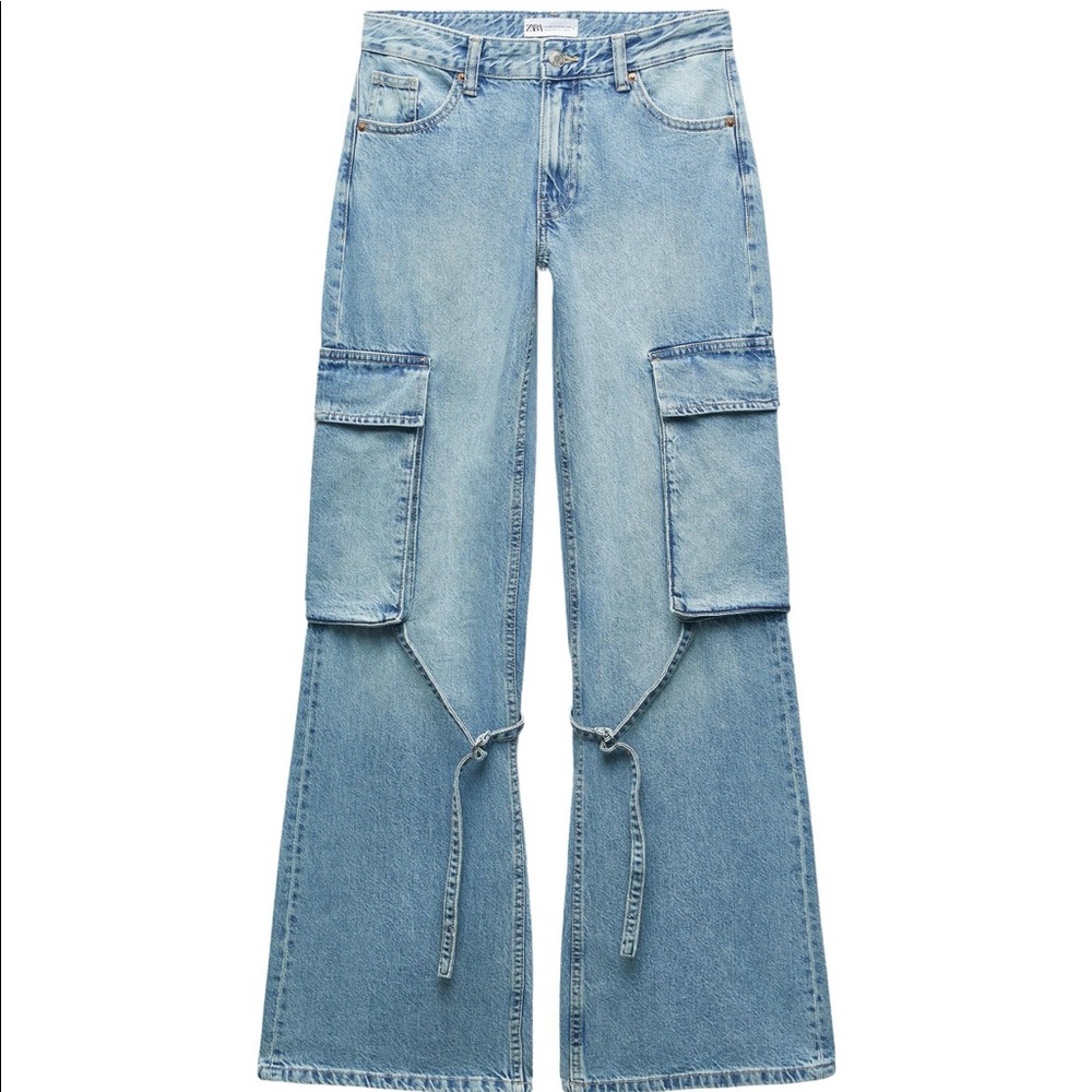 Zara TRF Belt Loop Cargo Pant